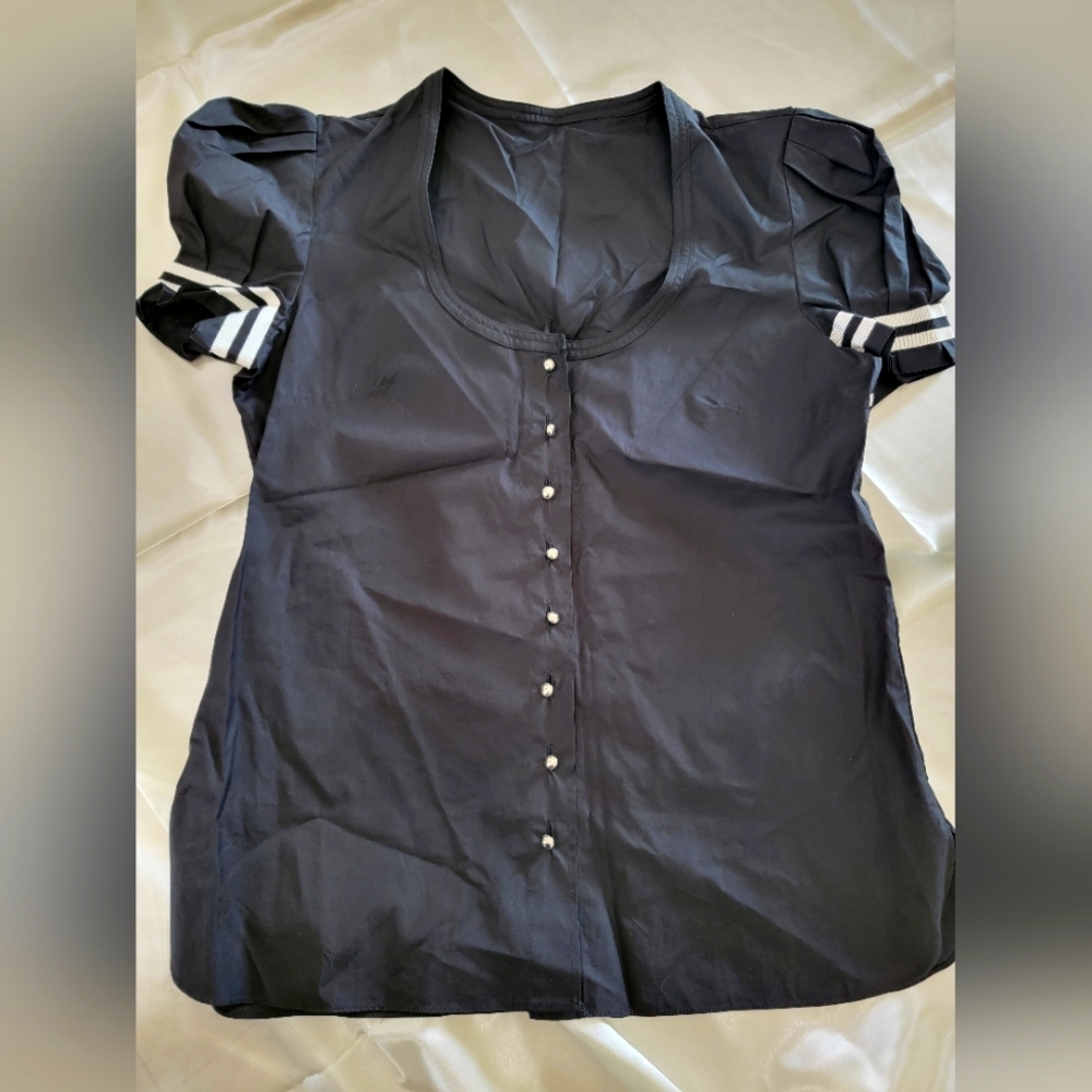 Balenciaga nautical top blouse Italy